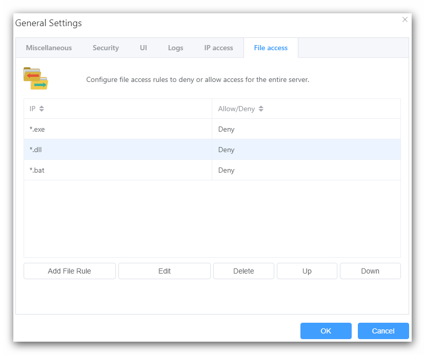 server-file